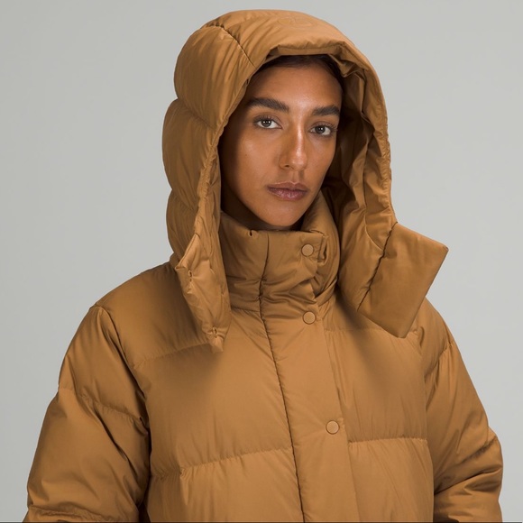 NWT LULULEMON Wunder Puff Jacket long size 4 bold beige PERFECT SIZE 4 gorgeous - Picture 5 of 9